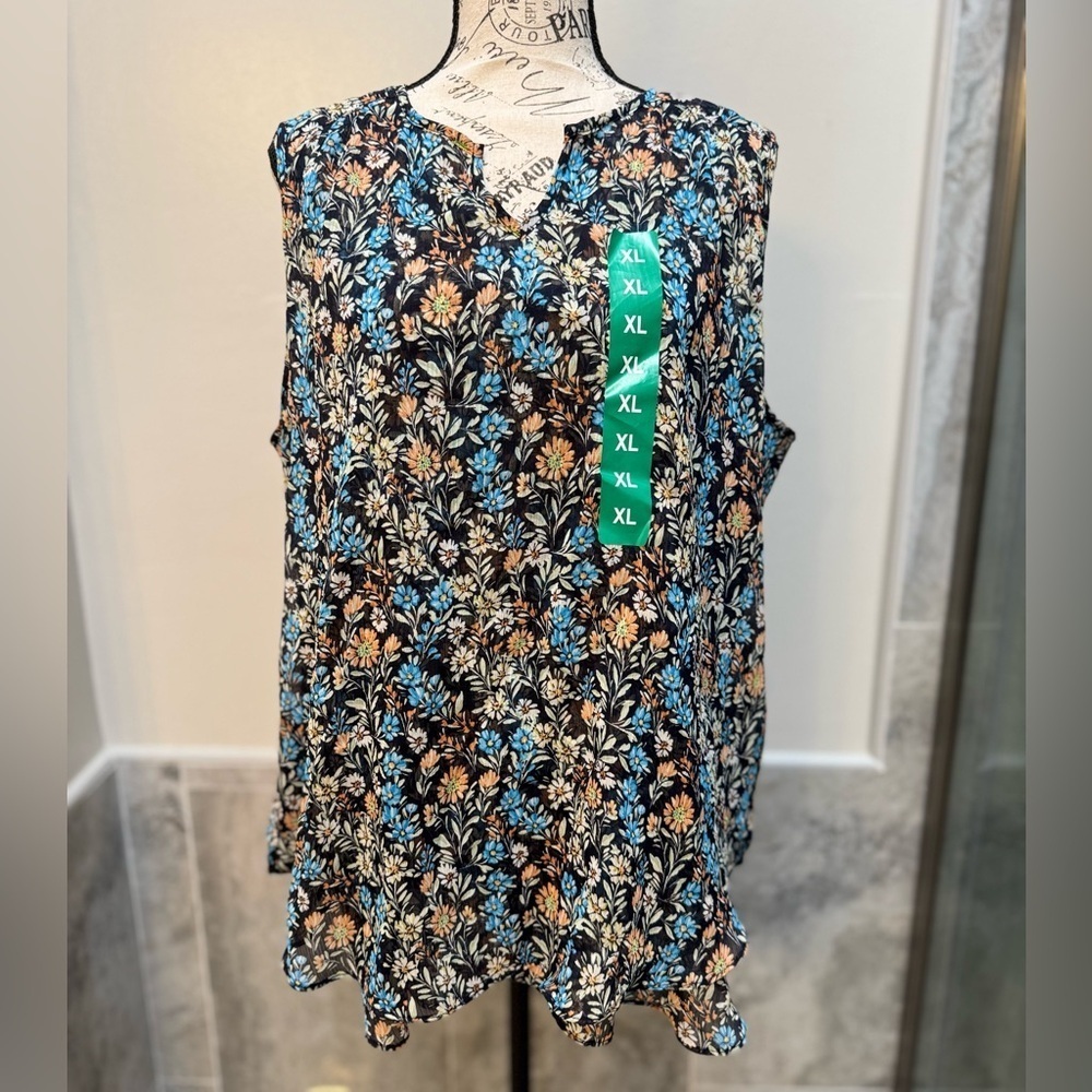 Cristina B Floral Tank